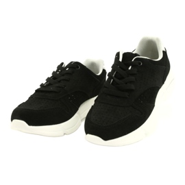 Filippo Scarpe sportive in pelle scamosciata da donna nera dp2156/21 nero 1