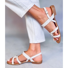 Sandali da donna argento H8-176 Argento 2