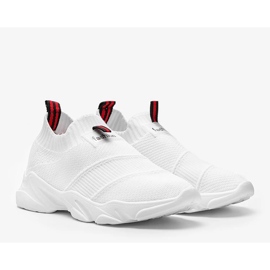 Sneakers bianche Justice bianco 1