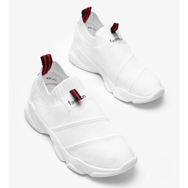 Sneakers bianche Justice bianca 2