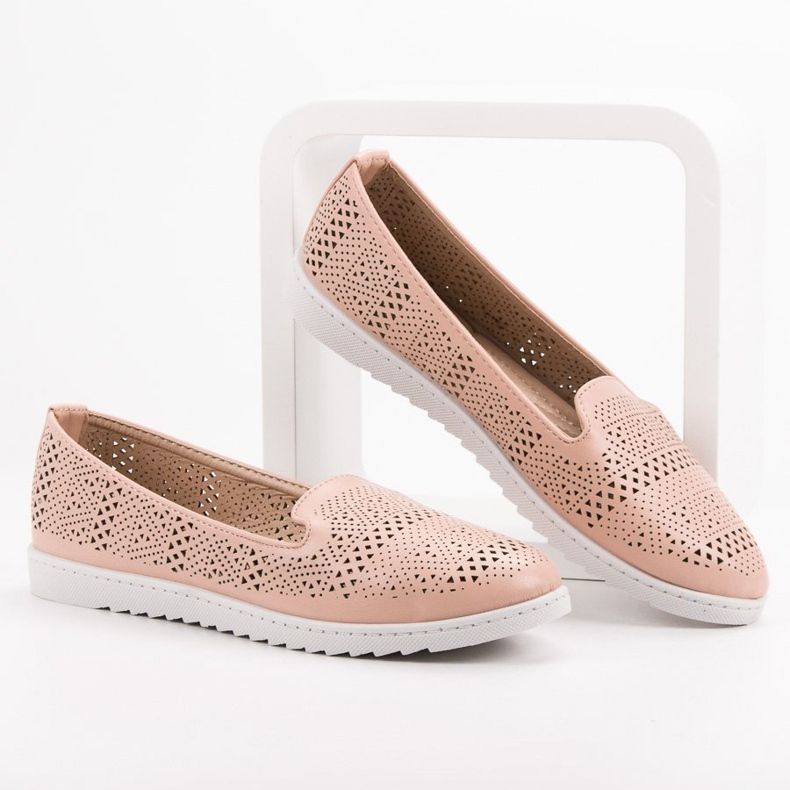 Weide Signori traforati rosa 1