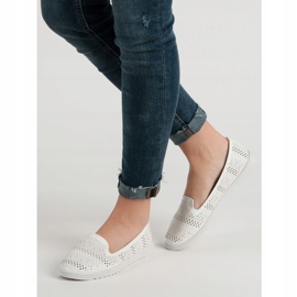 Weide Signori traforati bianca 1