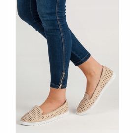 SHELOVET Signori traforati beige 2