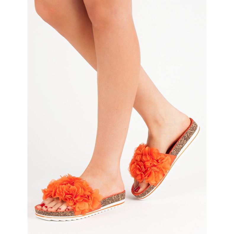 Seastar Pantofole arancioni alla moda arancia 2