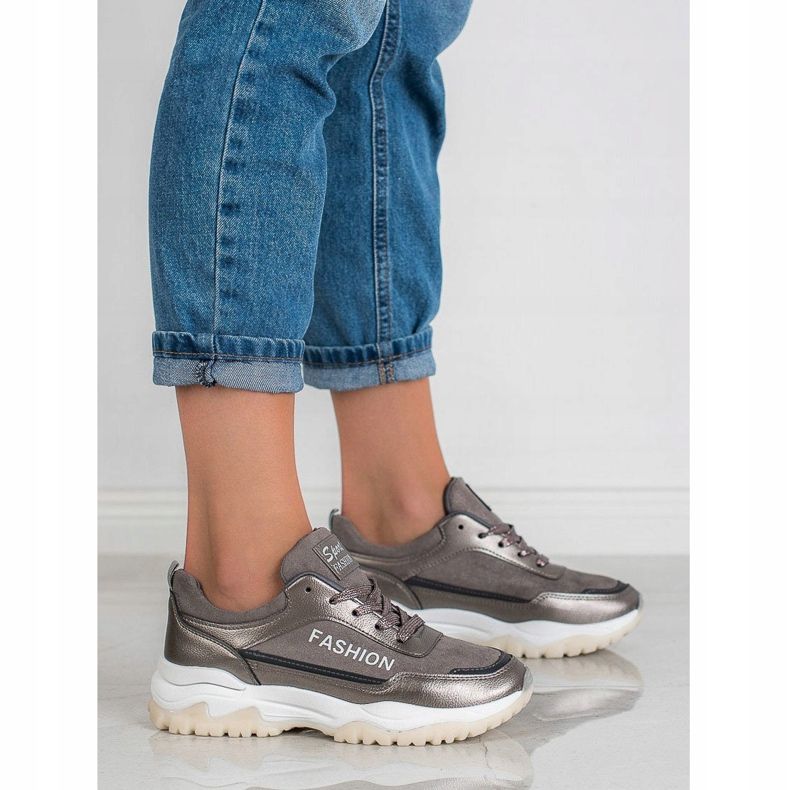 Ax Boxing Scarpe sportive di moda grigio 1