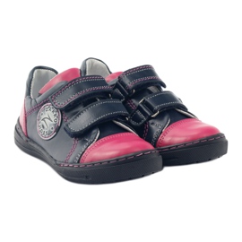 Scarpe da bambina Zarro 85/09 rosa blu navy multicolore 4