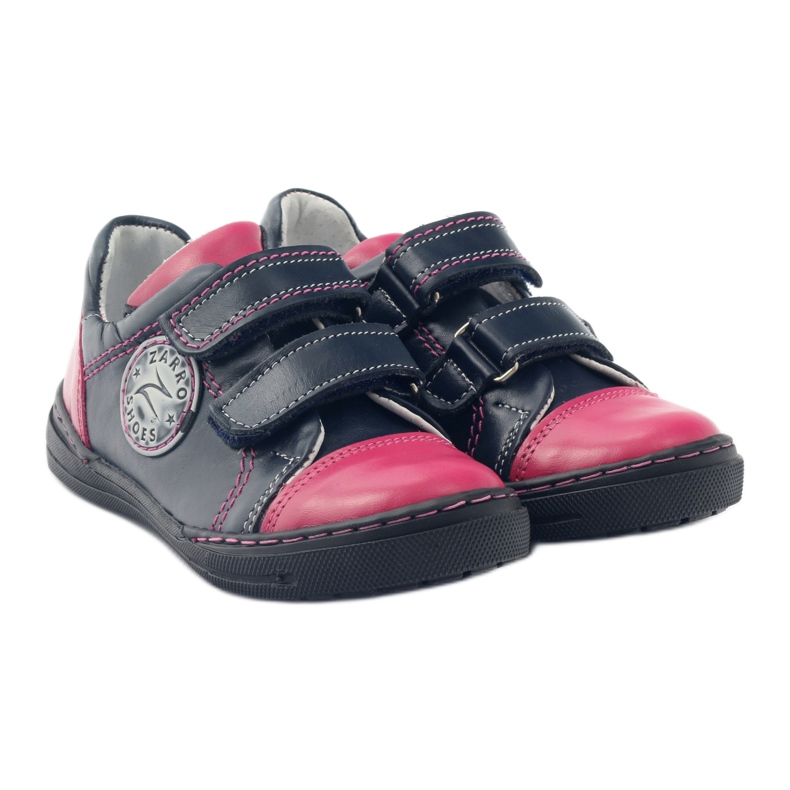 Scarpe da bambina Zarro 85/09 rosa blu navy multicolore 4
