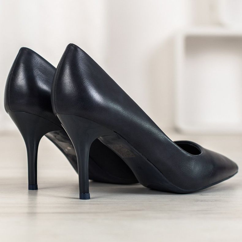 Small Swan Eleganti tacchi alti blu navy 1