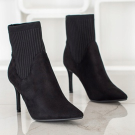 Stivali slip-on VINCEZA nero 1