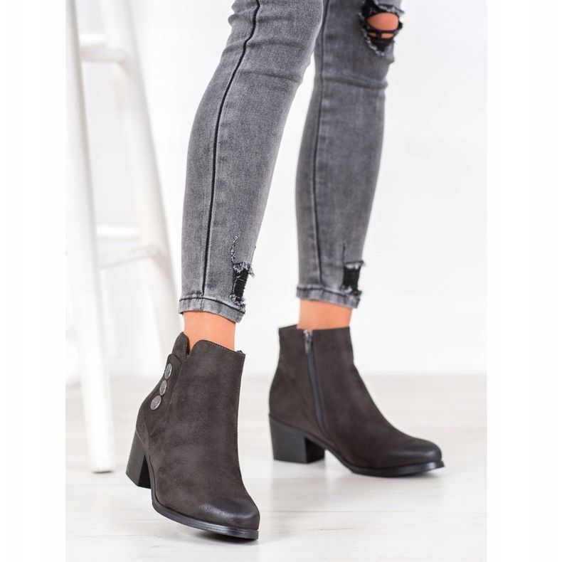 Goodin Stivali casual grigio 1