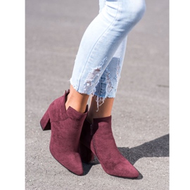 VINCEZA stivali alti rosso 1