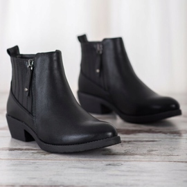 Bella Paris Stivali caldi con cerniera nero 2