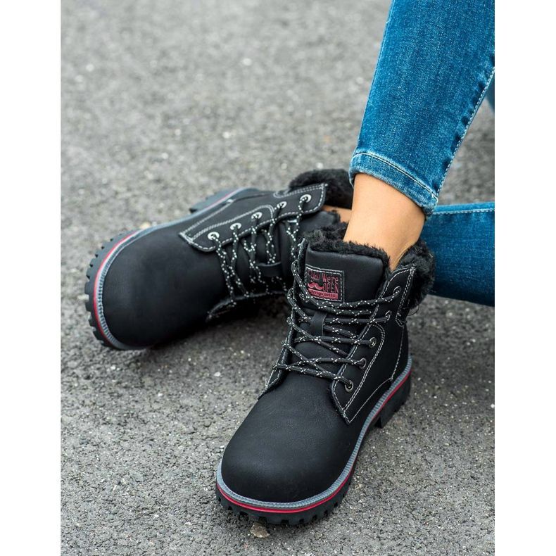 Arrigo Bello Scarpe da trekking calde nero 1