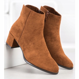 Sergio Leone Stivali da donna con isolamento marrone 1