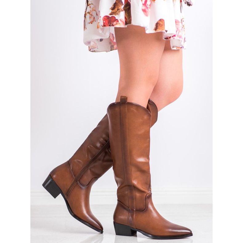 Seastar Stivali da cowboy classici marrone 1