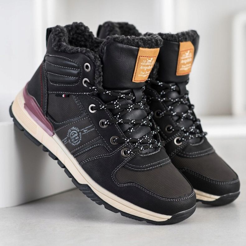 Arrigo Bello Scarpe da trekking nere nero 1