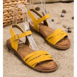 Evento Sandali Classici Con Fibbia giallo 1