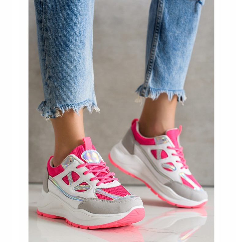 SHELOVET Scarpe da ginnastica alla moda multicolore 2