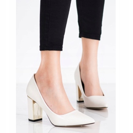 Goodin Décolleté alla moda su tacchi alti beige 1