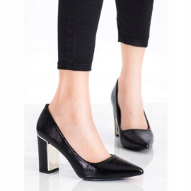 Goodin Décolleté alla moda su tacchi alti nero 2