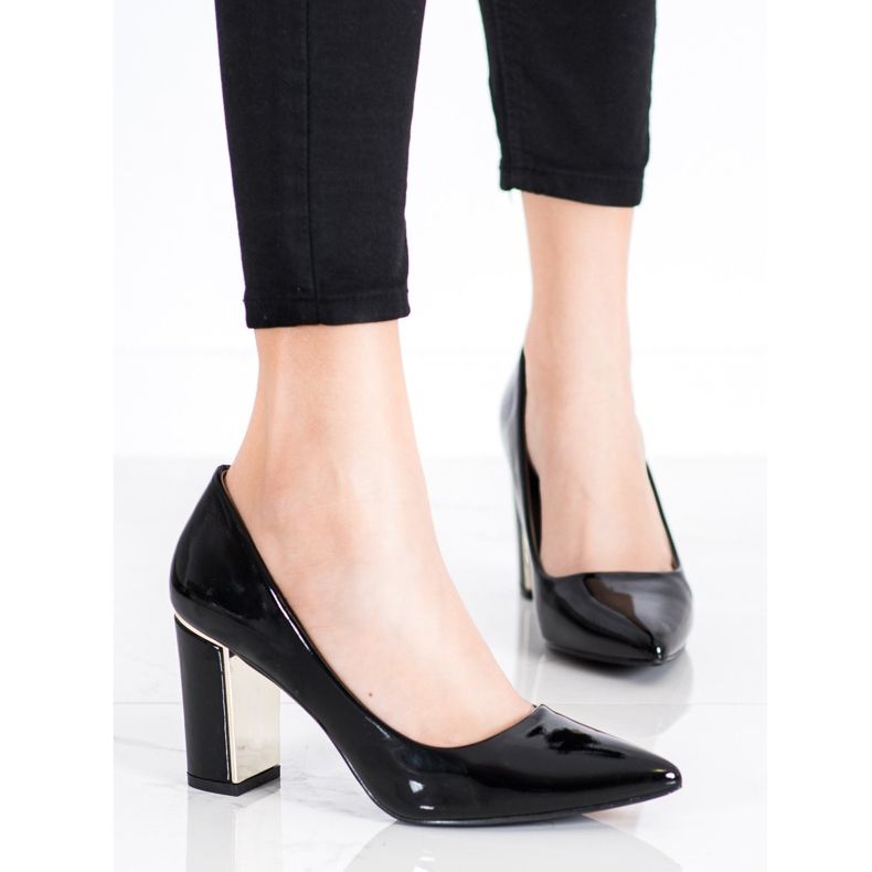 Goodin Décolleté alla moda su tacchi alti nero 1