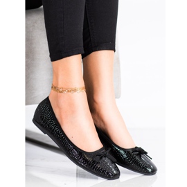 Goodin Ballerine in ecopelle nero 1