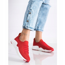 Sneakers da donna Big Star DD274580 rosso 2