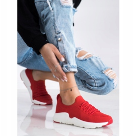 Sneakers da donna Big Star DD274580 rosso 1