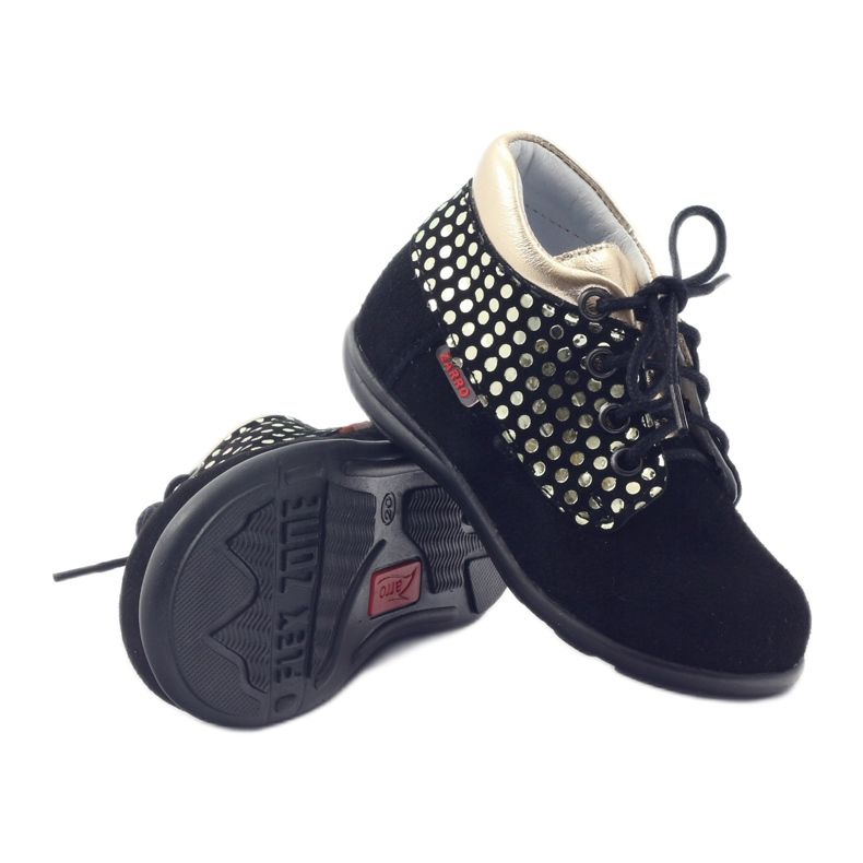 Stivali da bambina Zarro 82/4 oro nero d'oro 3