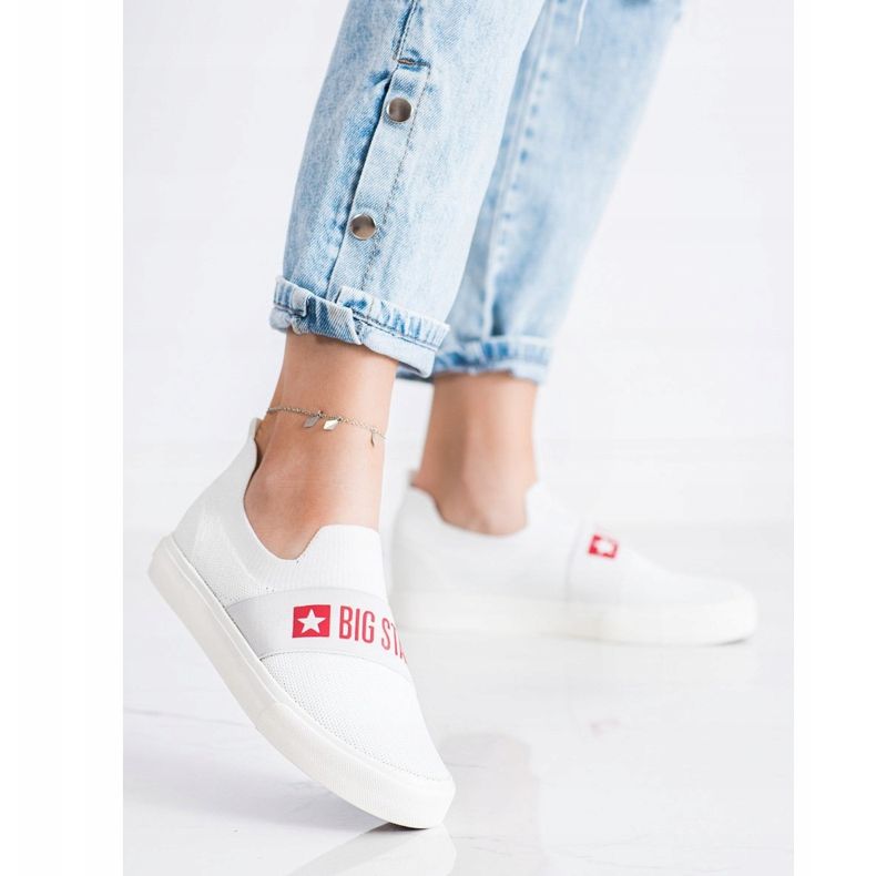 Sneakers Big Star da donna FF274219 bianca 1