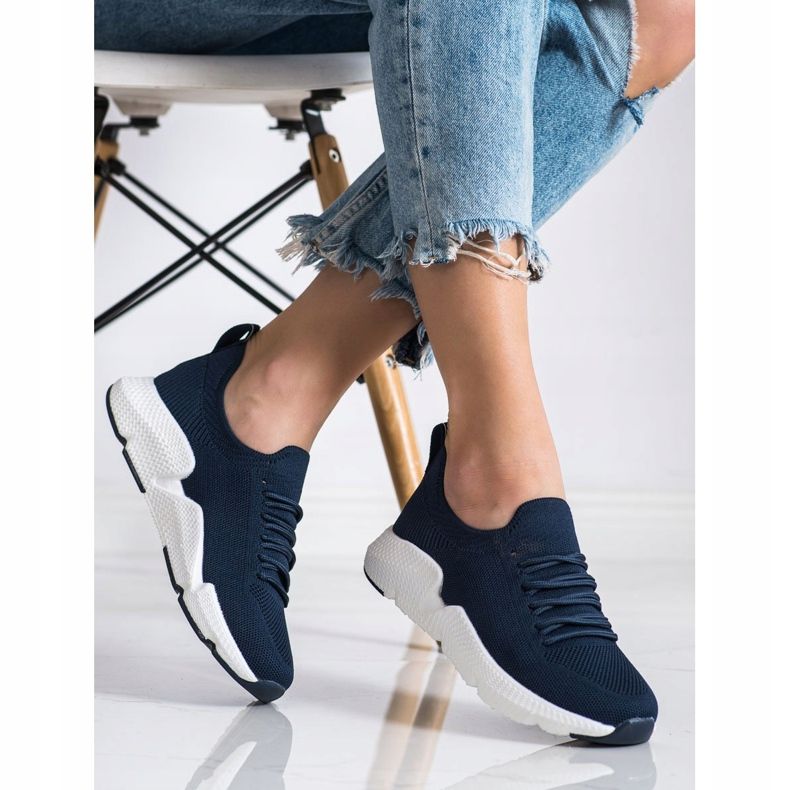 Sneakers da donna Big Star DD274581 blu navy 2