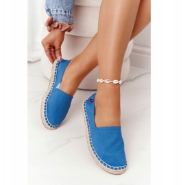 Espadrillas Su Suola Intrecciata Big Star DD274A152 Blu 2