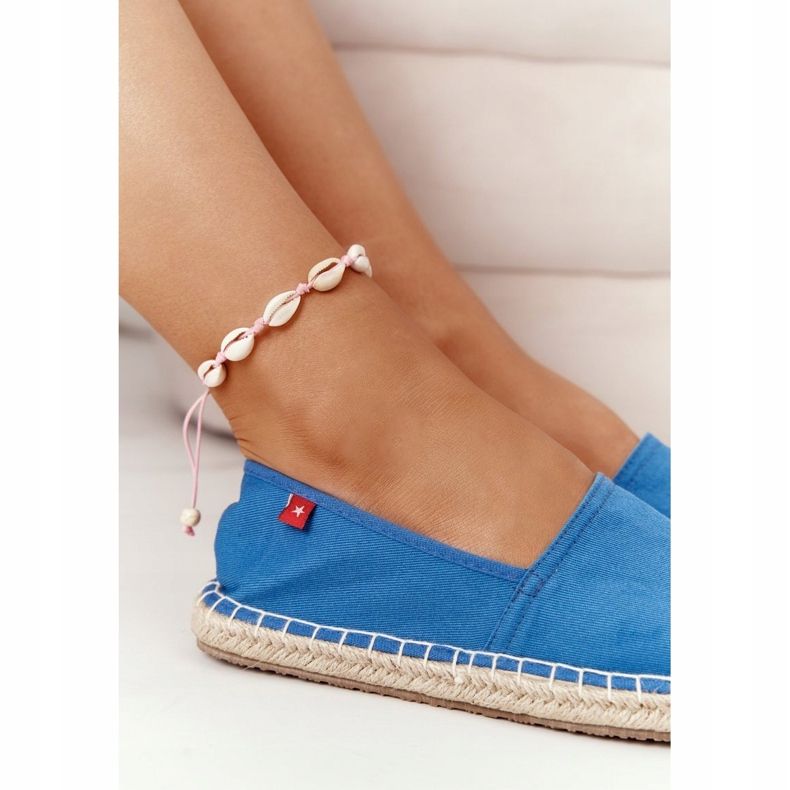 Espadrillas Su Suola Intrecciata Big Star DD274A152 Blu 1