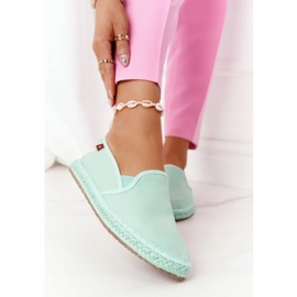 Espadrillas Verdi Sulla Suola Intrecciata Big Star DD274A141 verde 1