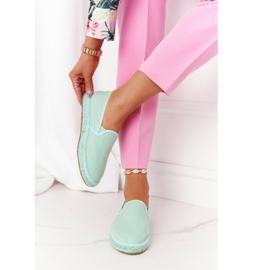 Espadrillas Verdi Sulla Suola Intrecciata Big Star DD274A141 verde 2