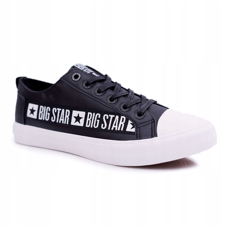 Sneakers Uomo Big Star Nere EE174069 bianca nero 3