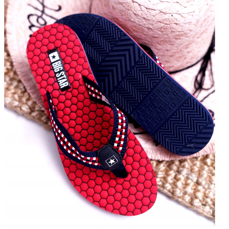 Ciabatte Donna Infradito Big Star Rosso DD274A252 blu navy 4