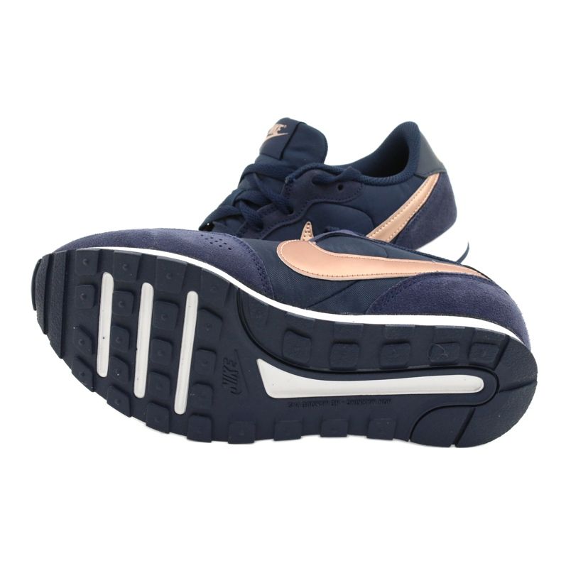 Scarpa Nike Md Valiant (GS) Jr CN8558-401 blu navy d'oro 4