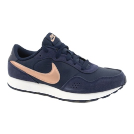 Scarpa Nike Md Valiant (GS) Jr CN8558-401 blu navy d'oro 1