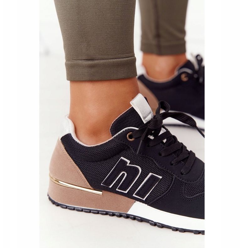 Scarpe sportive da donna Sneakers Black Maddie marrone nero 1