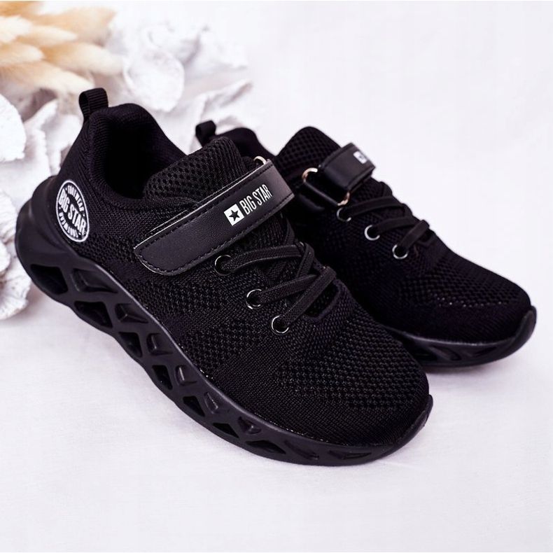 Scarpe sportive per bambini Sneakers Big Star HH374184 Nero 2