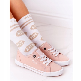 Sneakers da donna Big Star HH274060 Rosa bianco 1