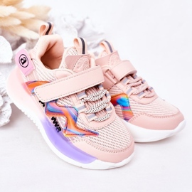 Apawwa Scarpe sportive per bambini Sneakers Pink Jump Jump rosa 2
