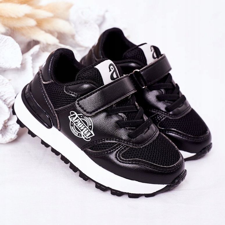 Apawwa Scarpe Sportive Bambini Sneakers Nero Skatepark 2