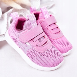 Apawwa Scarpe sportive per bambini rosa scuro Little Sportsman 1