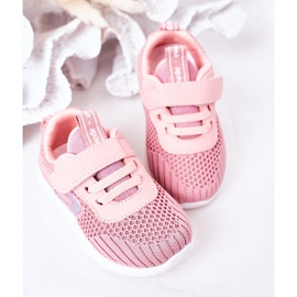 Apawwa Scarpe sportive rosa per bambini Little Sportsman 1