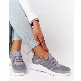 Scarpe Sportive da Donna Grey Workout grigio 1