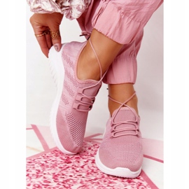 Scarpe sportive da donna Pink Workout rosa 1