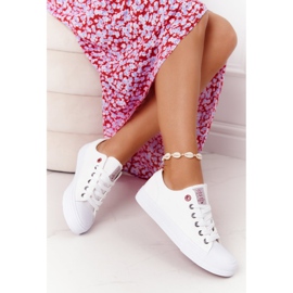 Sneakers Donna Cross Jeans HH2R4017C Bianco 2