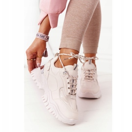 PG1 Sneakers da donna Beige Influencer su suola massiccia 1